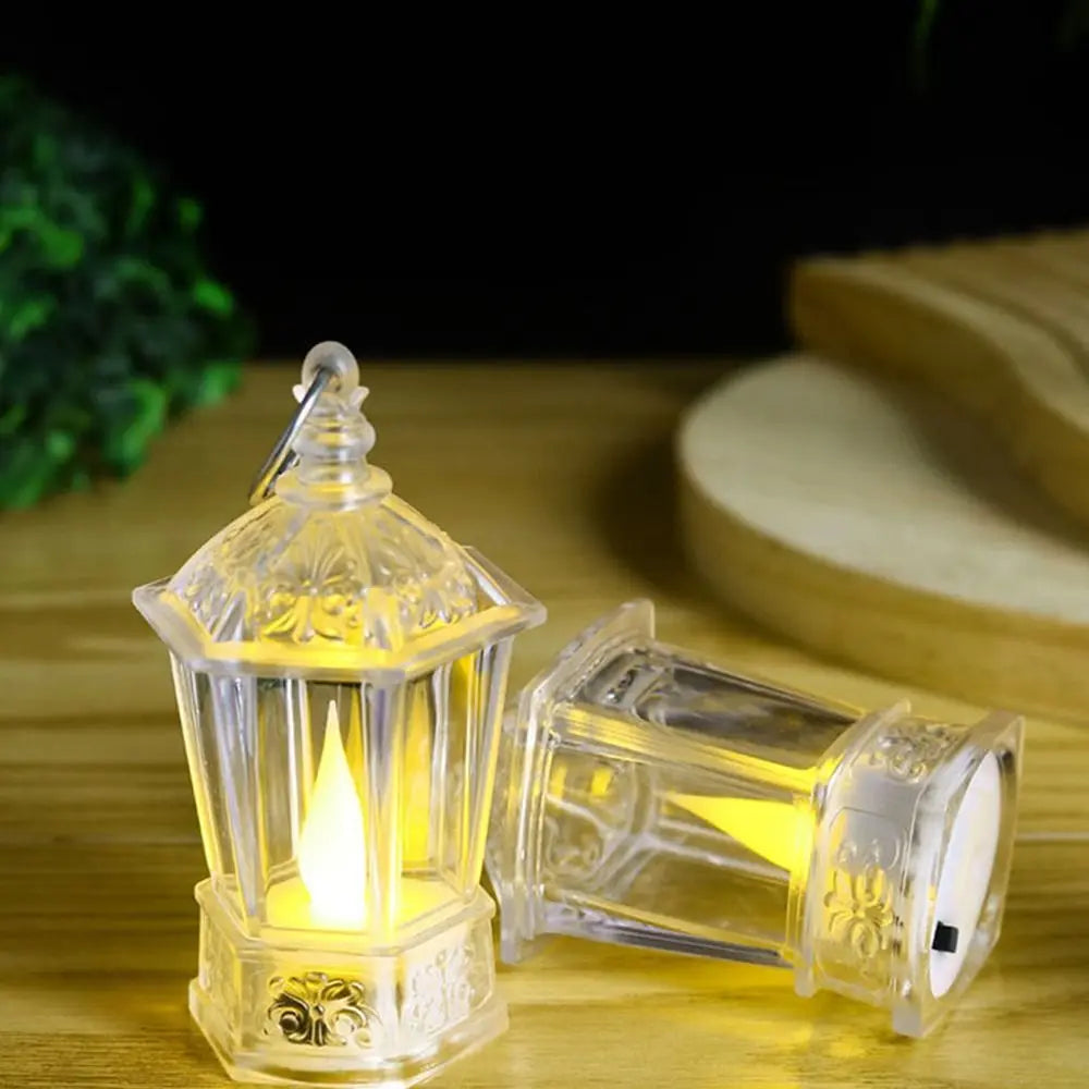 Portable Night Light Electronic Candle Light Props Atmosphere LED Crystal Lamp European style Acrylic Party Supplies Vue