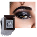 Monochrome Highlights Eye Shadow Mud Mashed Potato Bright Shimmer Crystal Smoky Black Pearl Light Glitter Eyeshadow Palette Vue 07 Blue 2.2g