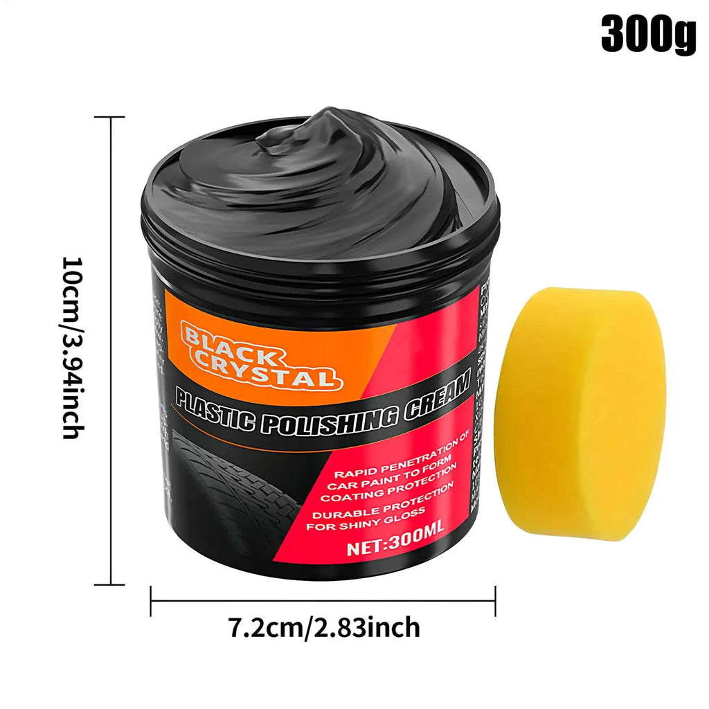 300g Repair Polishing Wax Car Leather Maintenance Wax Paste Cleaner for Minor Scratch Repair Plating Parts Metal Detailing Vue