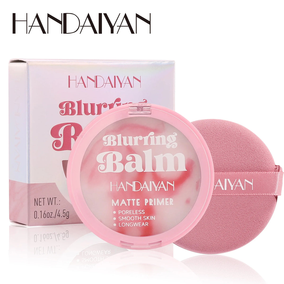Powder With Puff Natural Oil Control Face Loose Powder Matte Waterproof Lasting Brighten Facial Modification Cosmetics Makeup Vue