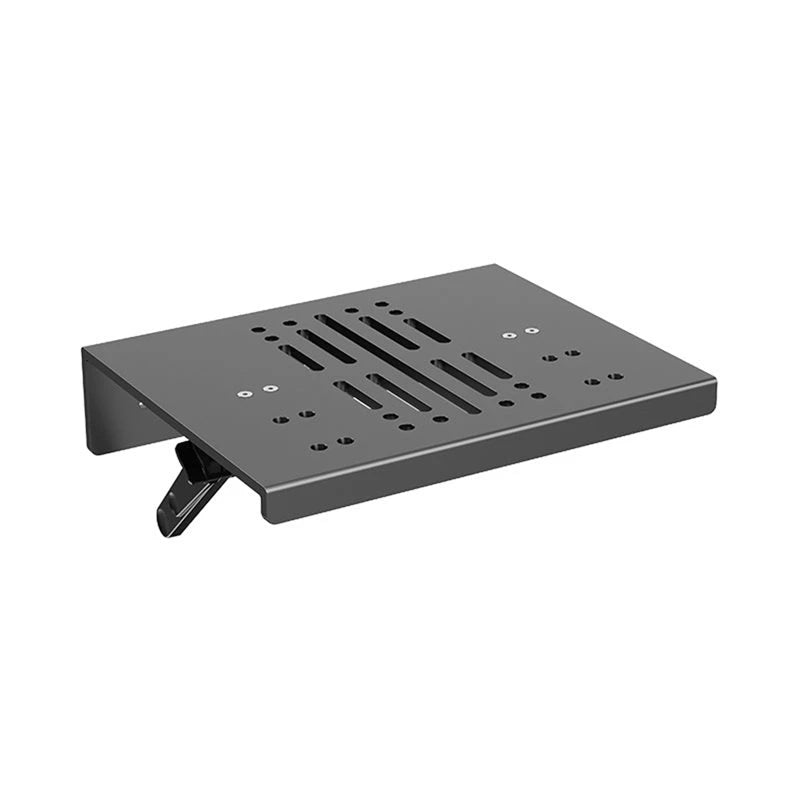 Hot-Universal Wall Mount Bracket For Projectors- No Drilling Metal Mount, Adjustable Angle(20.8X28cm) Vue Black