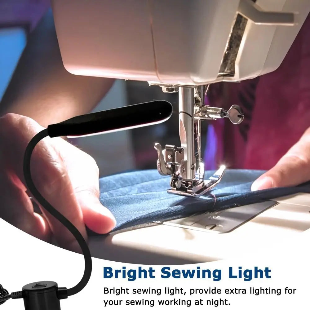 High Brightness Led Sewing Machine Light Magnetic Base Flexible Gooseneck Magnetic Base Light Energy Saved Work Lights Vue