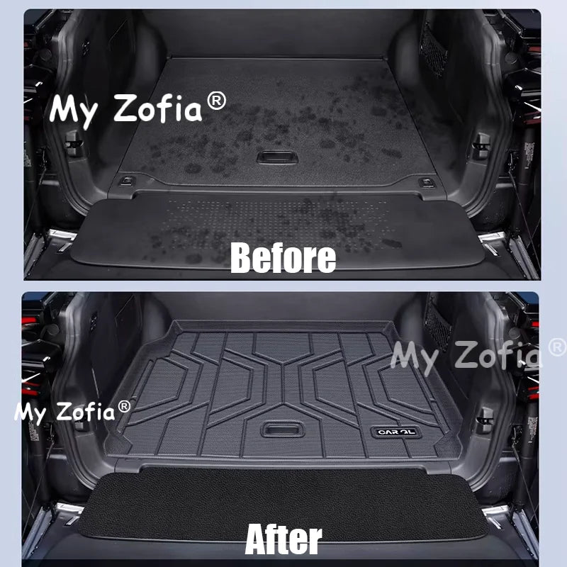 TPE Car Trunk Mat For DEEPAL E07 2025 2026 Car Waterproof Protection Trunk Mats Carpet Storage Pad Accessories Vue