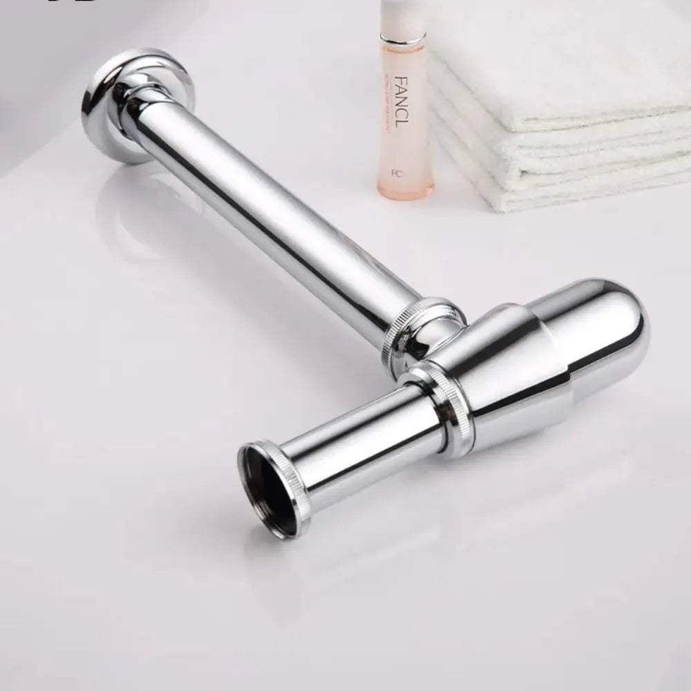 Without Overflow Bottle Trap Deodorant Type Zinc Alloy Easy To Install Siphon Drainer Plumbing Tube Removable Adjustable Height Vue