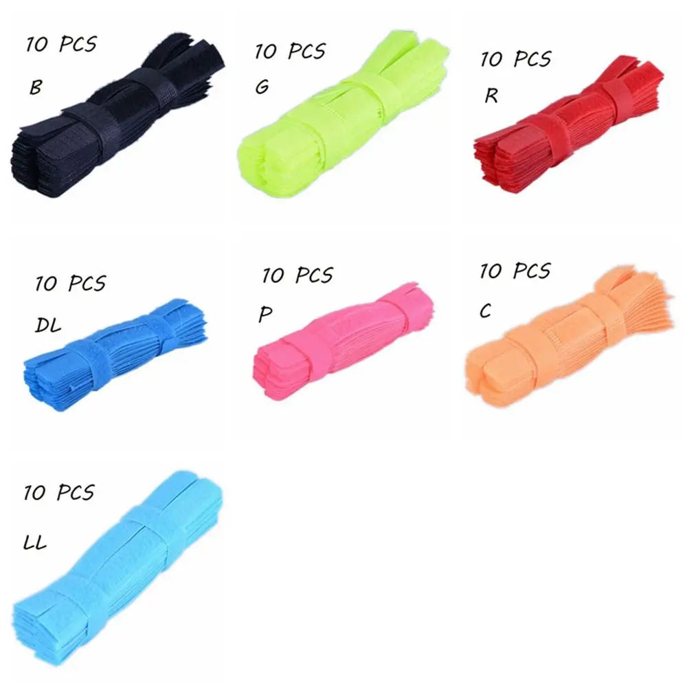 Magic Sticker Fastener Wire Organizer Wiring Accessories Loop Rope Holder Cable Ties Cable Winder Nylon Strap Vue