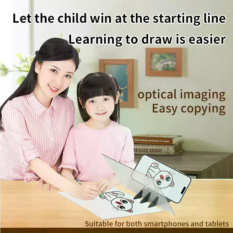 Optical Drawing Board-suitable Artists Beginners Reflective Mirror
