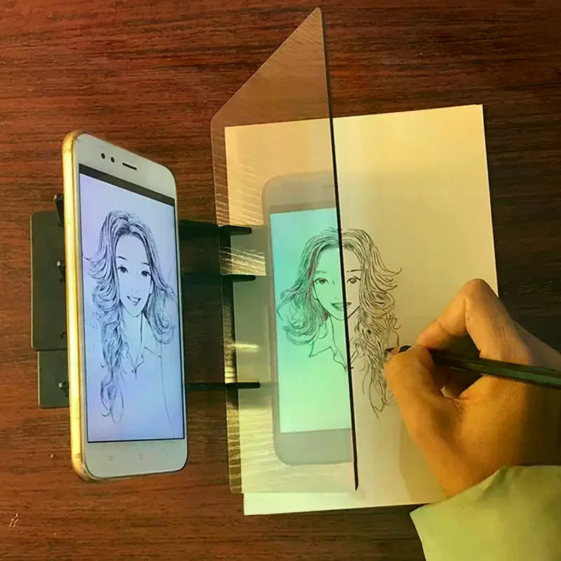 Optical Drawing Board-suitable Artists Beginners Reflective Mirror
