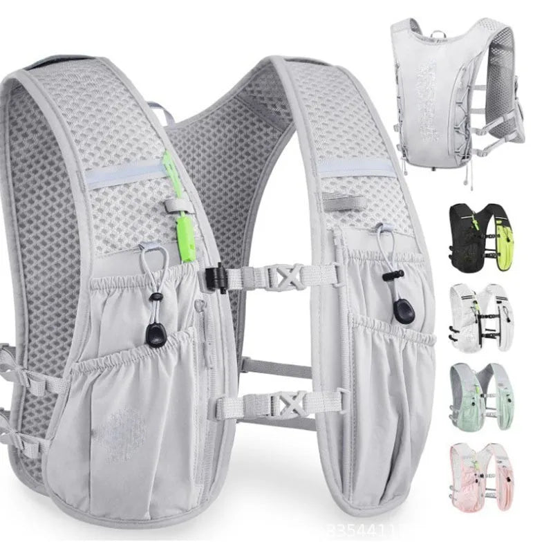 Spot New Multi-functional Running Backpack Safety Reflective Sports Backpack Water Bag Backpack Cycling Bag. Vue