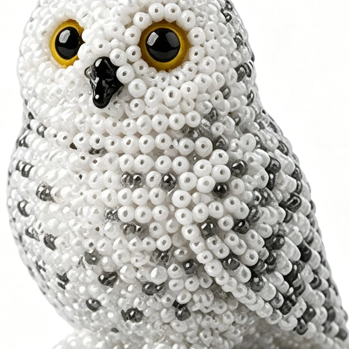 3D Beaded Bird DIY Kit, Cute Animal Beadwork Craft Set, Creative Handmade Figurine for Home Desk Shelf Decor Party Gift Vue