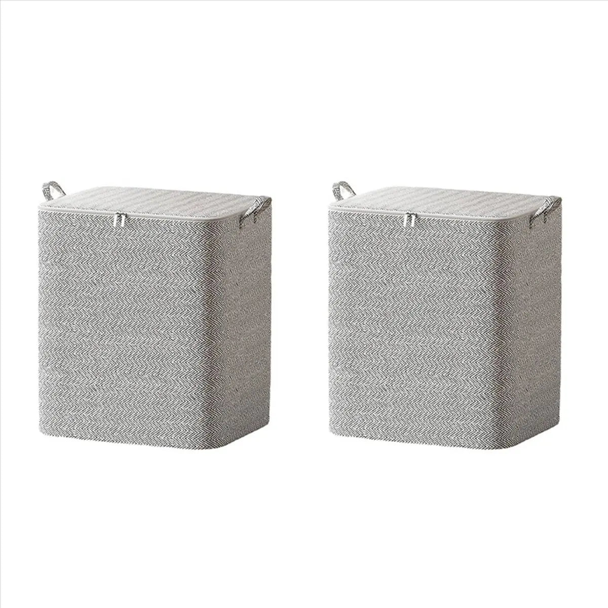 ABKW-2X 3-Dimensional Storage Box Household Storage Box With Window Organizer Cloth Folding Wardrobe Storage 220L Vue