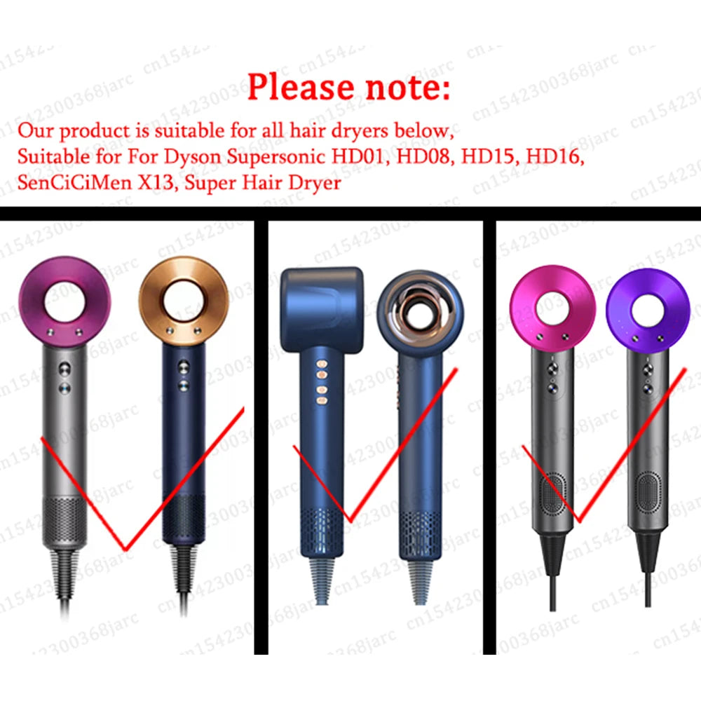 2-in-1 Diffuser Attachment for Dyson Supersonic HD16 Hair Dryer Hair Dryer Diffuser Vue