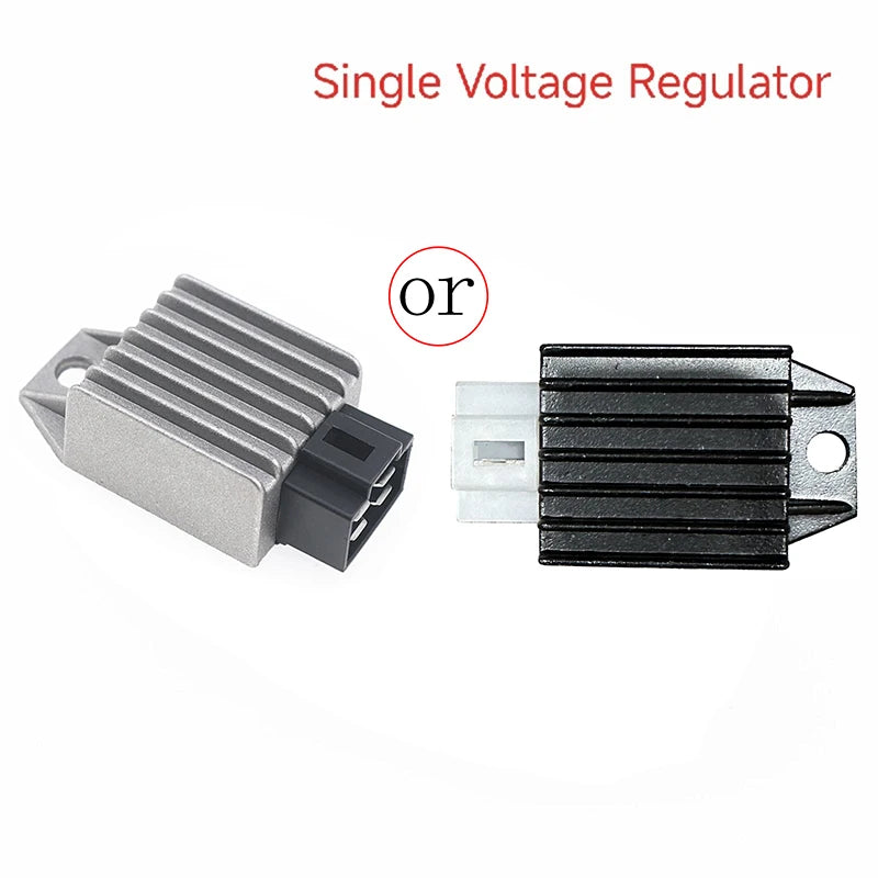 1Pcs 4 Pin Motorcycle Voltage Regulator Full Wave Rectifier For GY6 50 80 125 150CC Moped ATV Dirtbike Motocross Vue Single