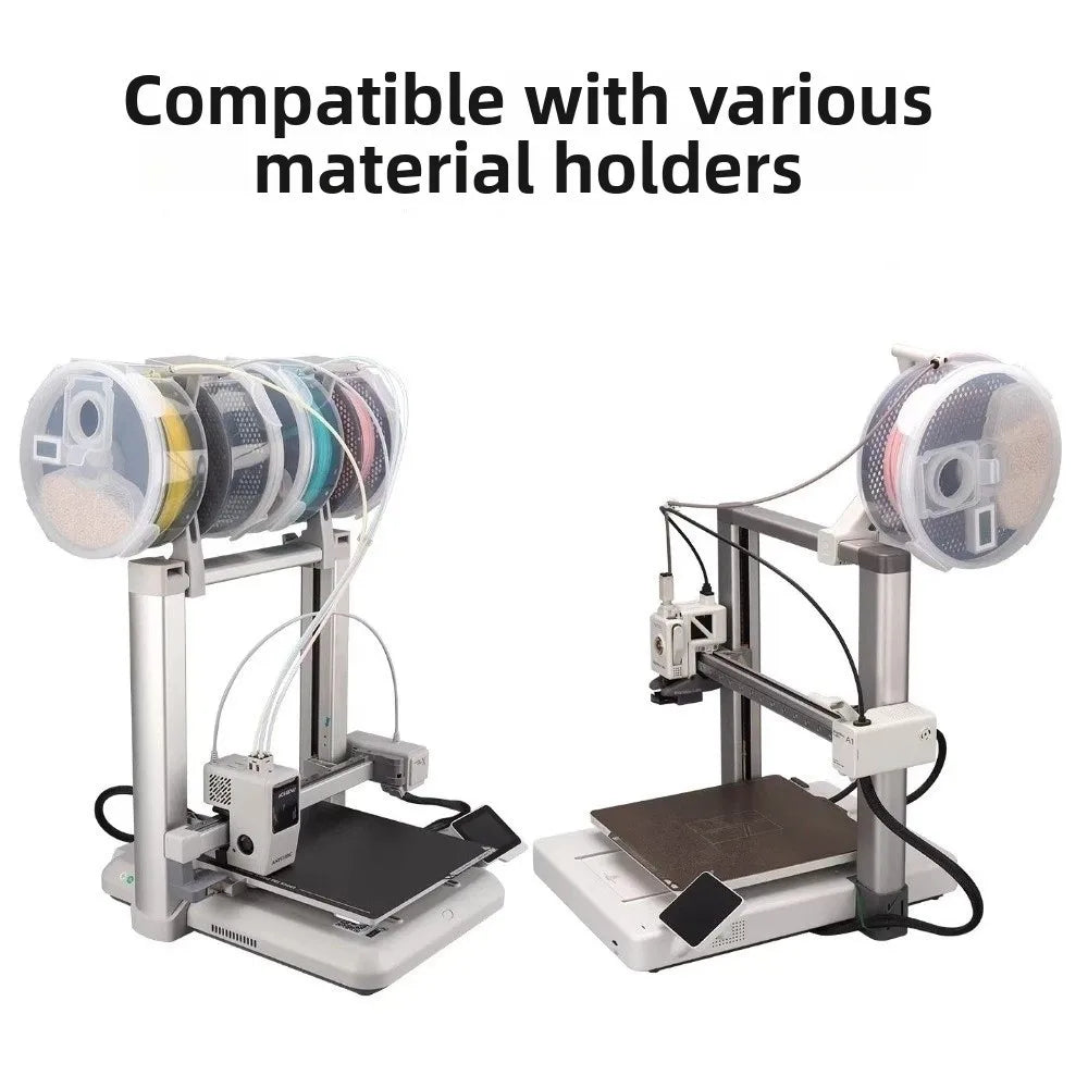 Dustproof 3D Printing Filament Dry Box Airtight with Hygrometer Thermometer Filament Storage Case Anti-Moisture Viewable Vue