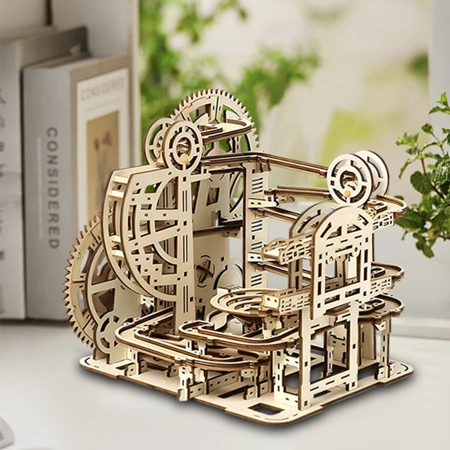Playground Toy DIY Handmade Wooden Puzzle Assembly Model Educational Toys Simulation Model Vue