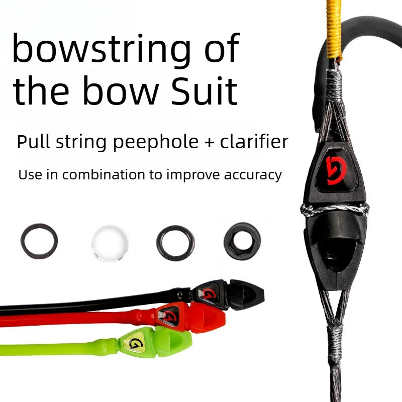 Bow and Arrow Wire Peephole Can Be Equipped with A Clarifier Suitable for Beginners High Precision and Stability Vue