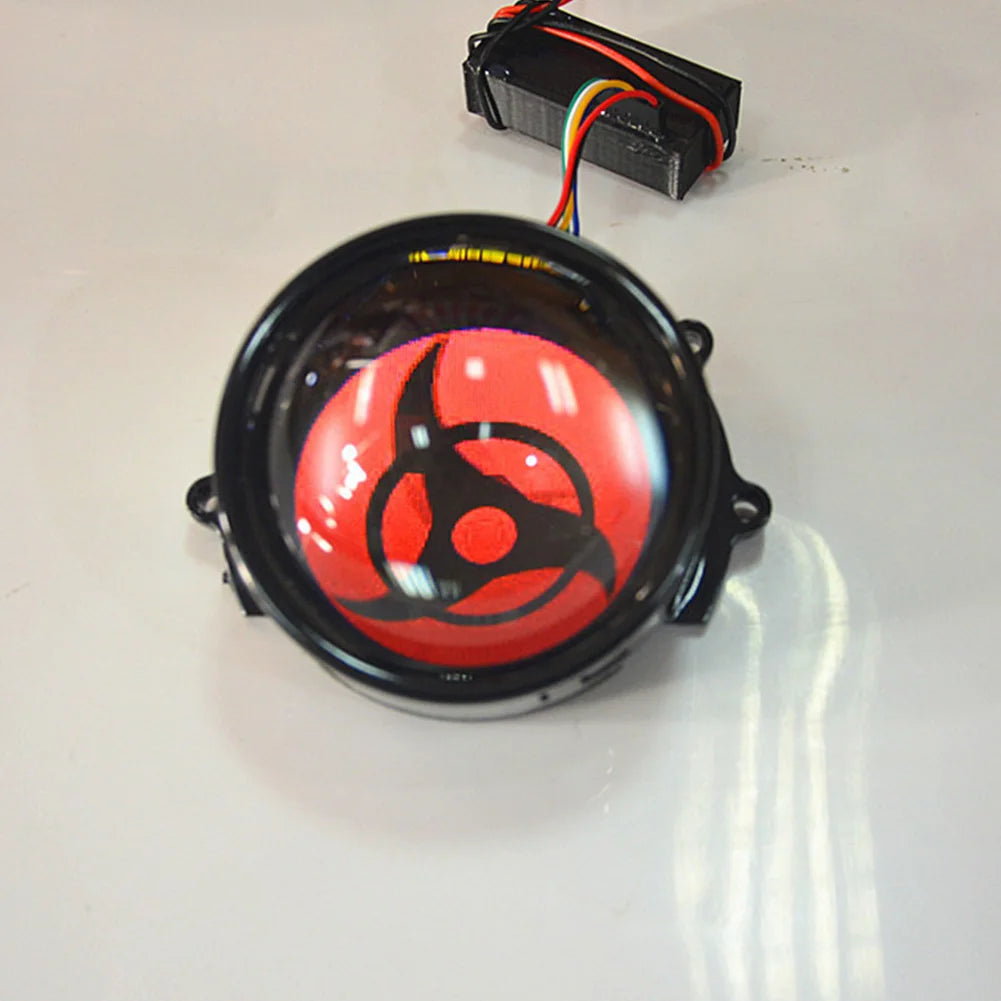LED Devil Eyes Car Headlight 12V Dynamic Eagle Eye DIY Kit Car LED Headlight Kit Vue