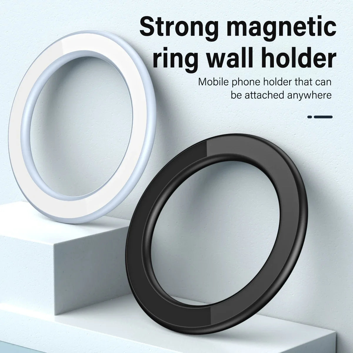 Universal Strong Magnet Phone Stand Holder for Magsafe iPhone 12/13/14/15/16/17 iPad Car Wall Use Ring Holder Tablet Stand Vue