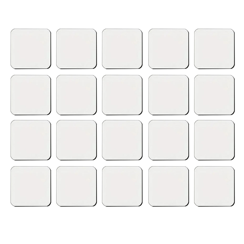 20-Pack Sublimation Blank Fridge Magnets for DIY Decor Sublimation Craft Blanks Vue Square China Mainland