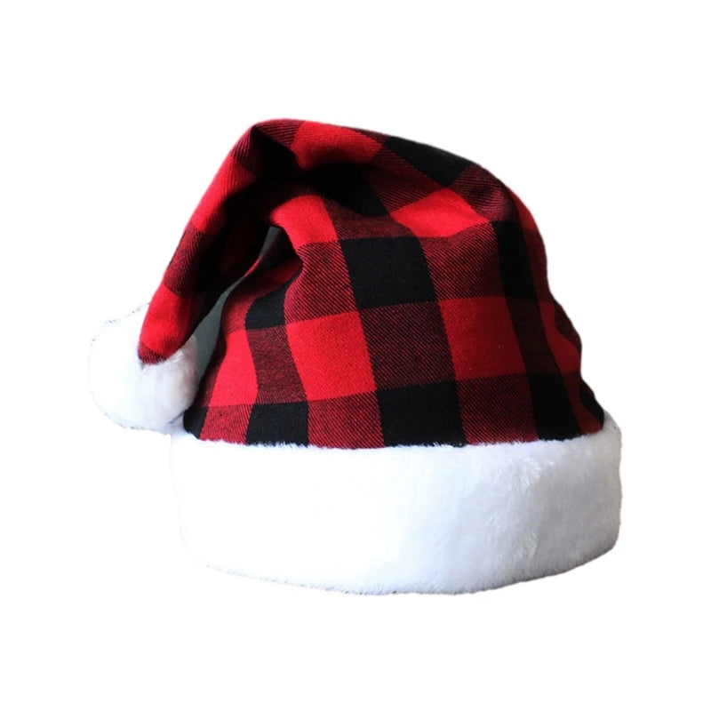 Kids Plush Elf Hat with Bell – Christmas Santa Helper Cap Kids Holiday Hat Vue 50-60cm 1 AS SHOWM