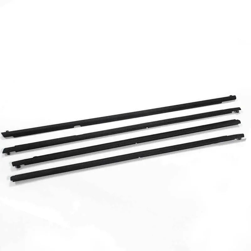 4Pcs Car Weatherstrips Waterproof Window Glass Sealing Strip for Mazda3 BK seires sedan 2004-2009 Vue