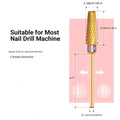 5in1 Pro Nail Drill Bit, Multifunctional Mixed Size Carbide Version, Suitable for Nail Trimming, Foot Care, Removal, Gel Polishi Vue 01