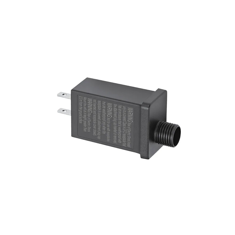 12V 1A Output Class 2 Power Supply Converter IP44 Waterproof Transformer LED Adapter US Plug Replacement Yard Inflatable Adapter Vue