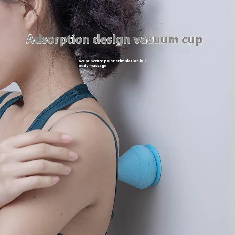 Multi-Function Wall-mounted Fascia Cone Suction Cup Wall Massager For Back Muscle Relaxation Arm Foot Massager Trigger Point Vue