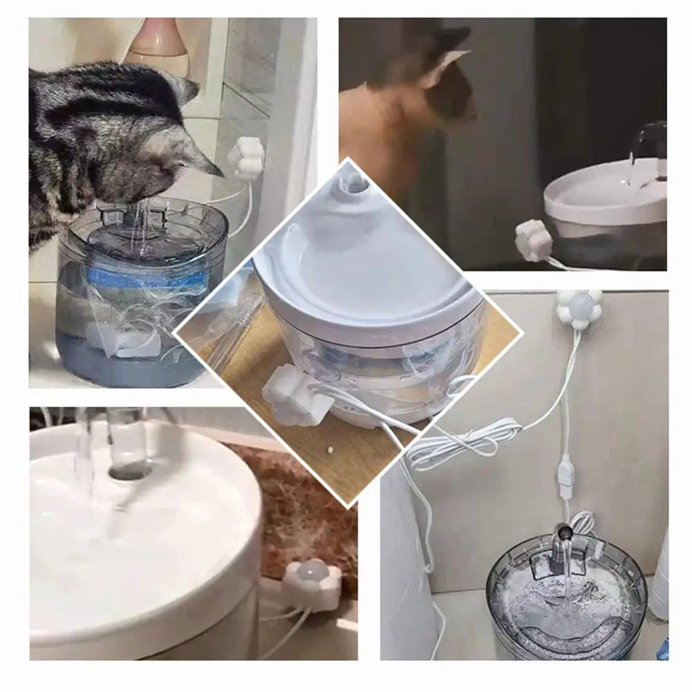 Infrared Sensor Pet Water Fountain Switch | USB Auto Control Pet Fountain Switch Vue China Mainland
