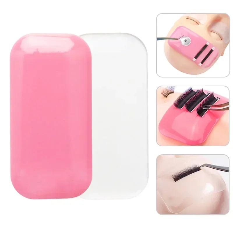 Reuseable Eyelash Holder Accessories Lash Stand Silicone Pad Eyelash Pad Eyelash Stand Vue