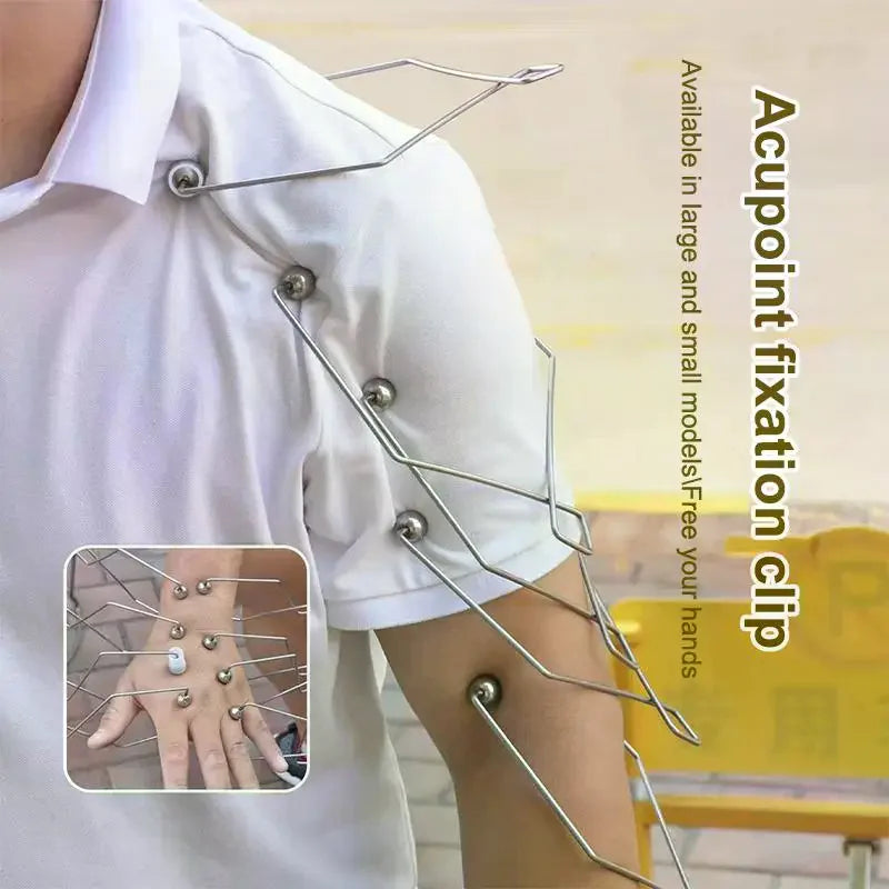 Meridian Massage Clips Stainless Steel Acupoint Stimulation Massager
