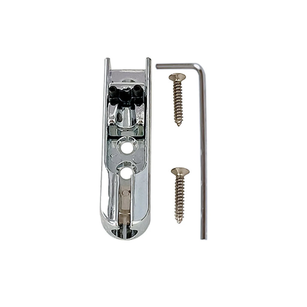 4pcs Bass Guitar Bridge Individual Bass Bridge Guitar Bridge with 4 String Electric Bass Guitar Accessories Vue