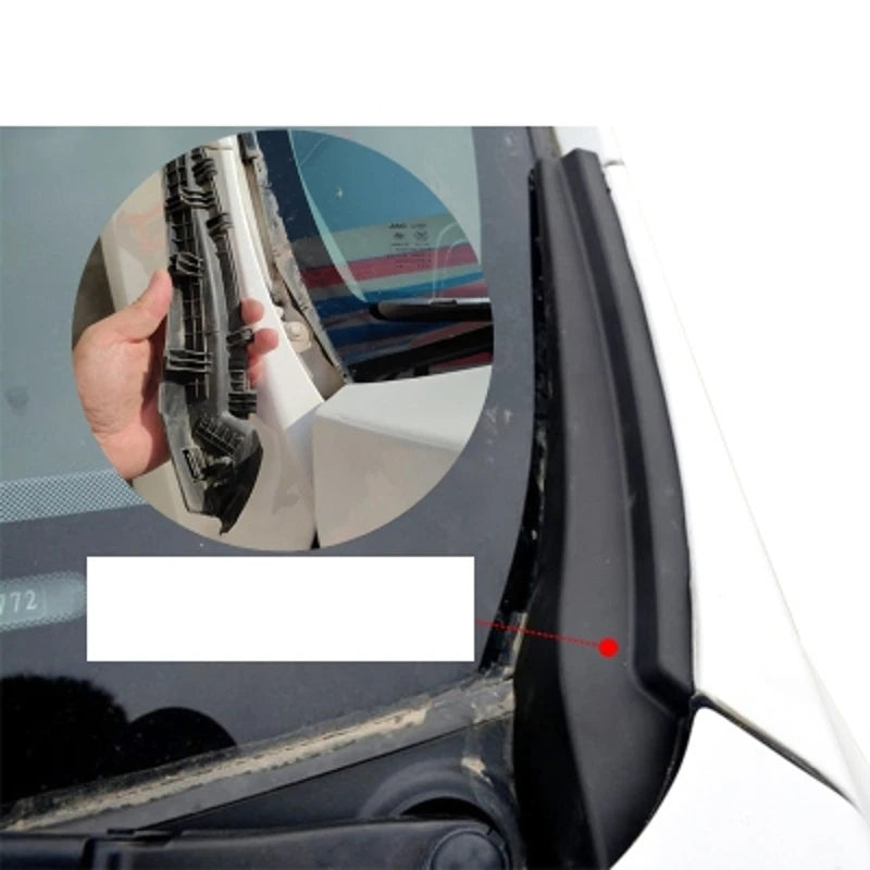 2Pcs Car Front Windshield Wiper Cover Decorative Cover For Jac Ruifeng S3 5206540U2220/5206550U2220 Vue