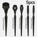 5-Piece Charcoal Blending Brushes & Stumps Set, Professional Drawing Tools for Artists, Students, Hobbyists in Classroom Studio Vue 5pcs