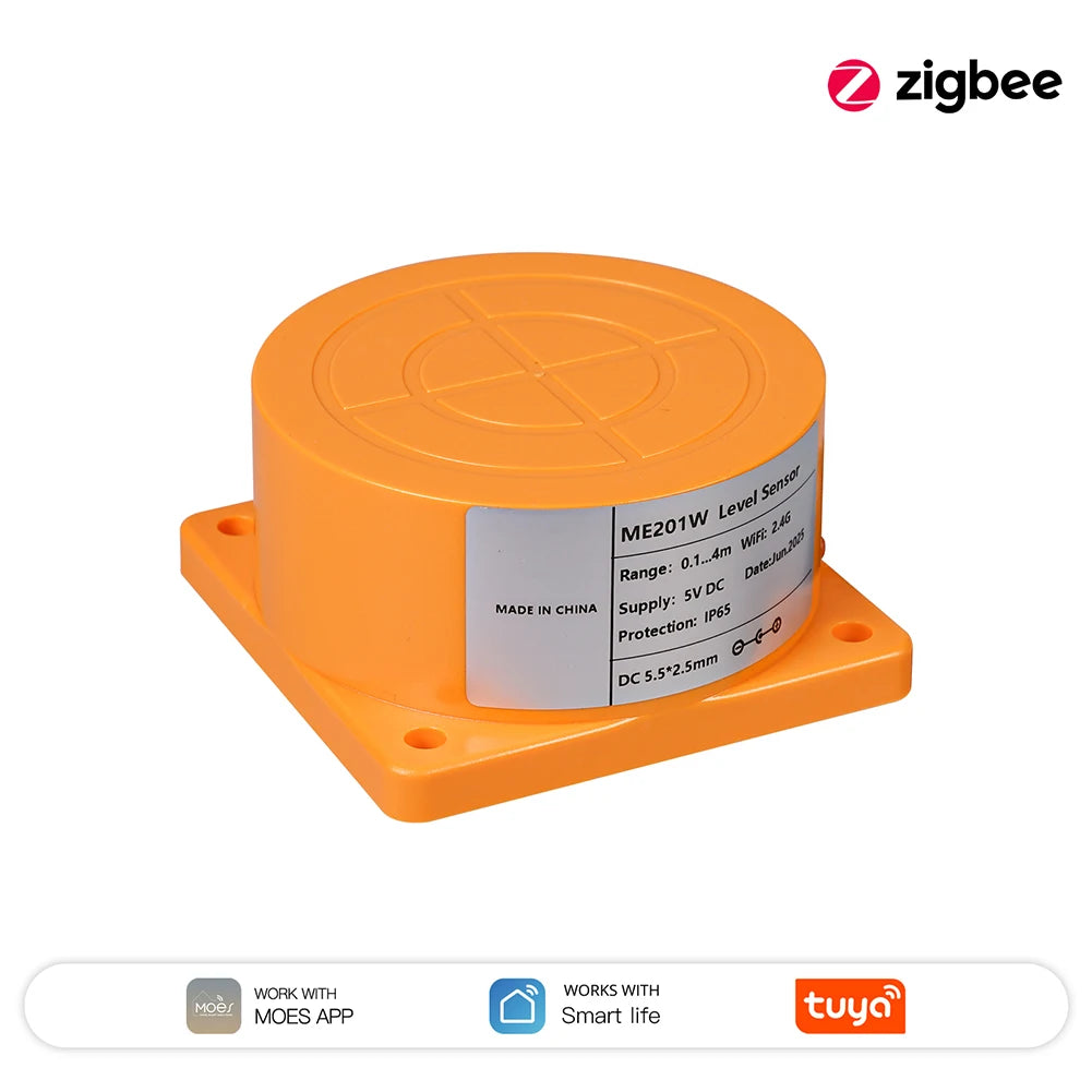 WiFi Ultrasonic Water Tank Level Monitor Sensor | Smart App Water Level Sensor Vue
