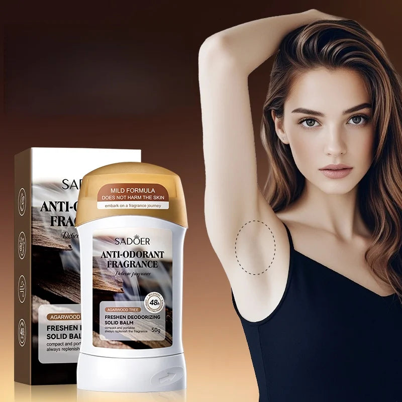 50g of Fresh Deodorant Solid Cream, Multiple Packaging Options, for Daily Use, Effectively Controls Underarm and Body Odor, Gentle Skin Care Formula, Suitable for Both Men and Women, Suitable for All Skin Types Vue
