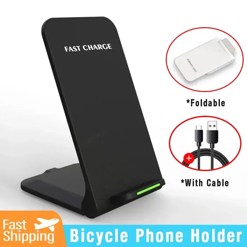30W Fast Wireless Charger Stand Pad for iPhone 14 13 12 11 8 XR Samsung Galaxy S21 S20 Xiaomi Huawei Wireless Charging Station Vue
