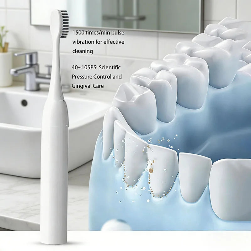 YUNCHI E7 Electric toothbrush adult charging sound vibration soft bristle whitening toothbrush five modes of automatic shutdown Vue