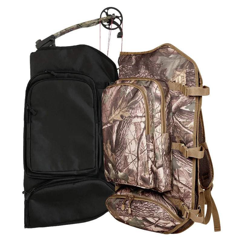 Pulley Bow Large Capacity Backpack Double Shoulder Bow Bag Bow and Arrow Archery Equipment Portable Backpack Vue
