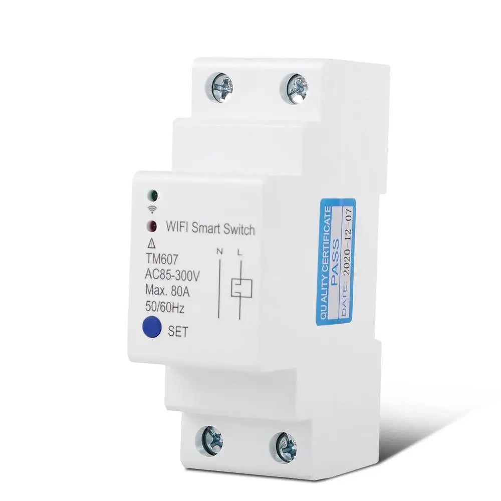 TM607 WiFi Timer Tuya APP Wireless Remote Control Smart Switch Countdown Time Switch Breaker DIY Lights for Alexa Google Home Vue
