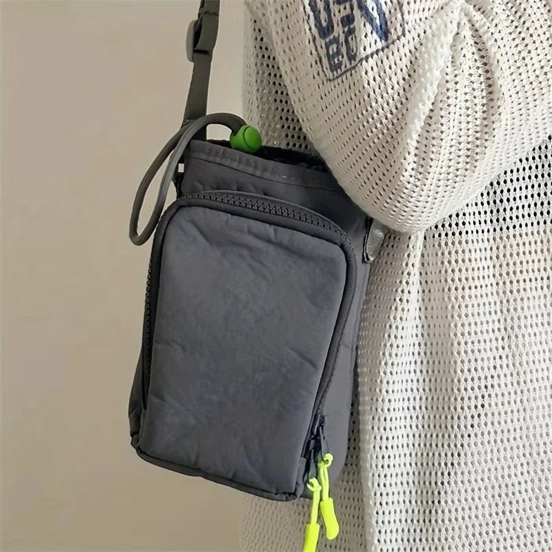 Minimalist Nylon Crossbody Bag for Women – Phone Shoulder Bag Crossbody Shoulder Bag Vue