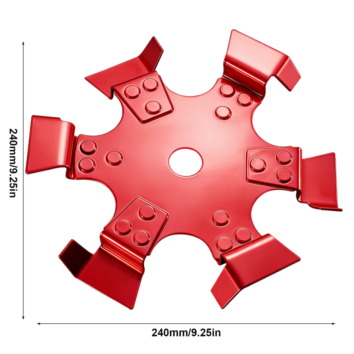 Manganese Steel Weeding Disc Soil Loosening Wheel for Tillers Tiller Weeding Disc Vue