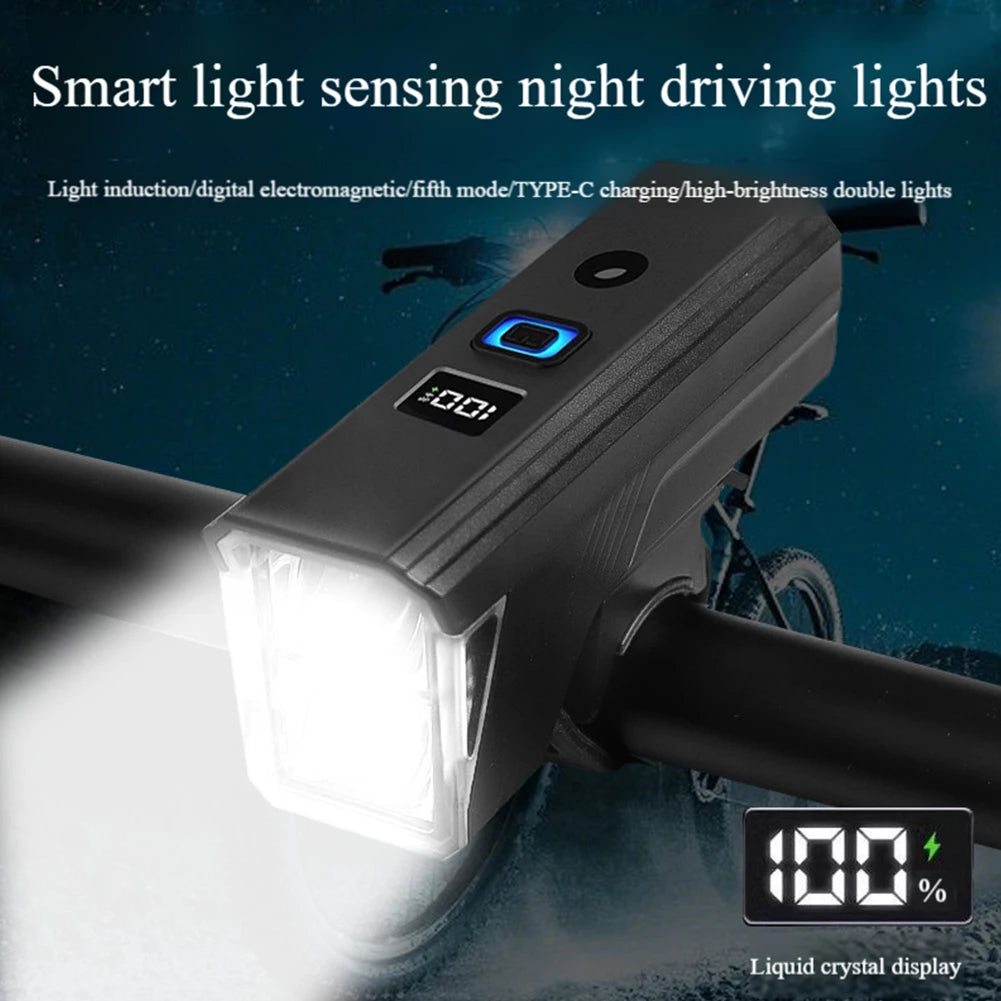 USB Rechargeable MTB & Road Bike LED Headlight – 2000 Lm Bicycle Headlight Vue