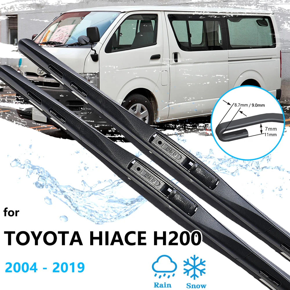 Toyota HiAce H200 RegiusAce 2004–2019 Premium Beam Wiper Blades Beam Wiper Blades Vue