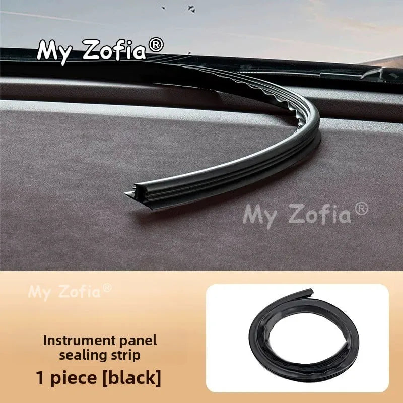 Car Door Rubber Seal Strip Noise Reduction Weather Stripping Auto Interior Protector Accessories For Voyah Courage 2025 2026 Vue B