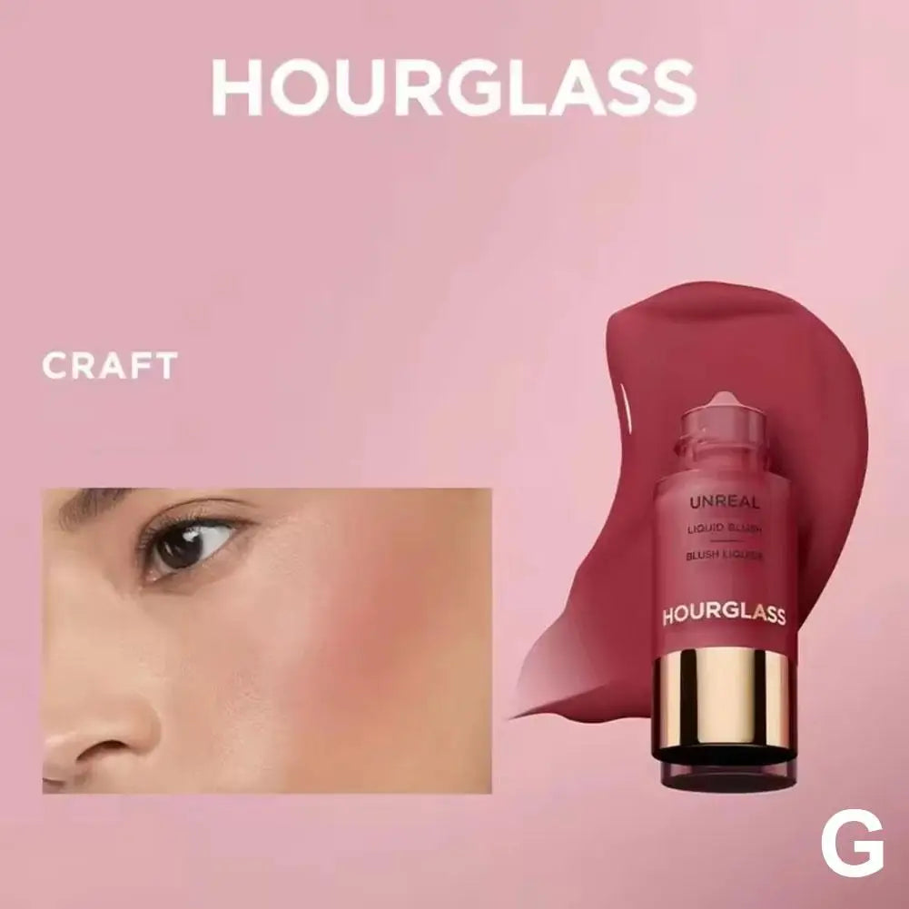 Lasting Natural Liquid Blush 6 Colors Matte Multifunctional Rouge Stick SCENE MOMENT Vision Korean Hourglass Unreal Liquid Blush Vue CRAFT