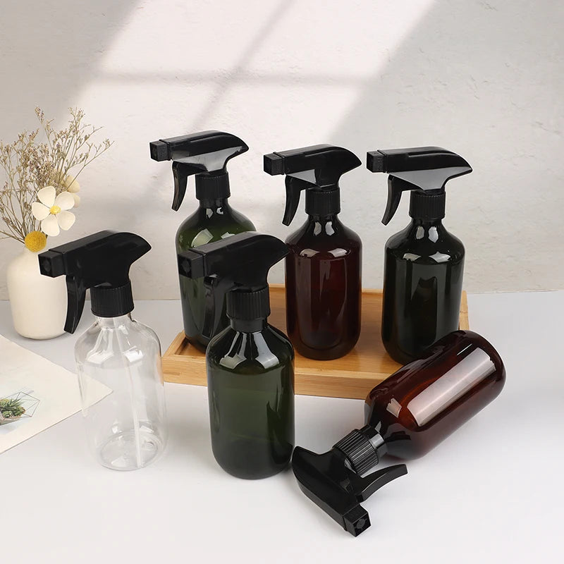 300/400/500ml Refillable Spray Bottle Multipurpose Plant Watering Sprayer Garden Flower Herb Mist Bottle for Cleaning Hair Care Vue