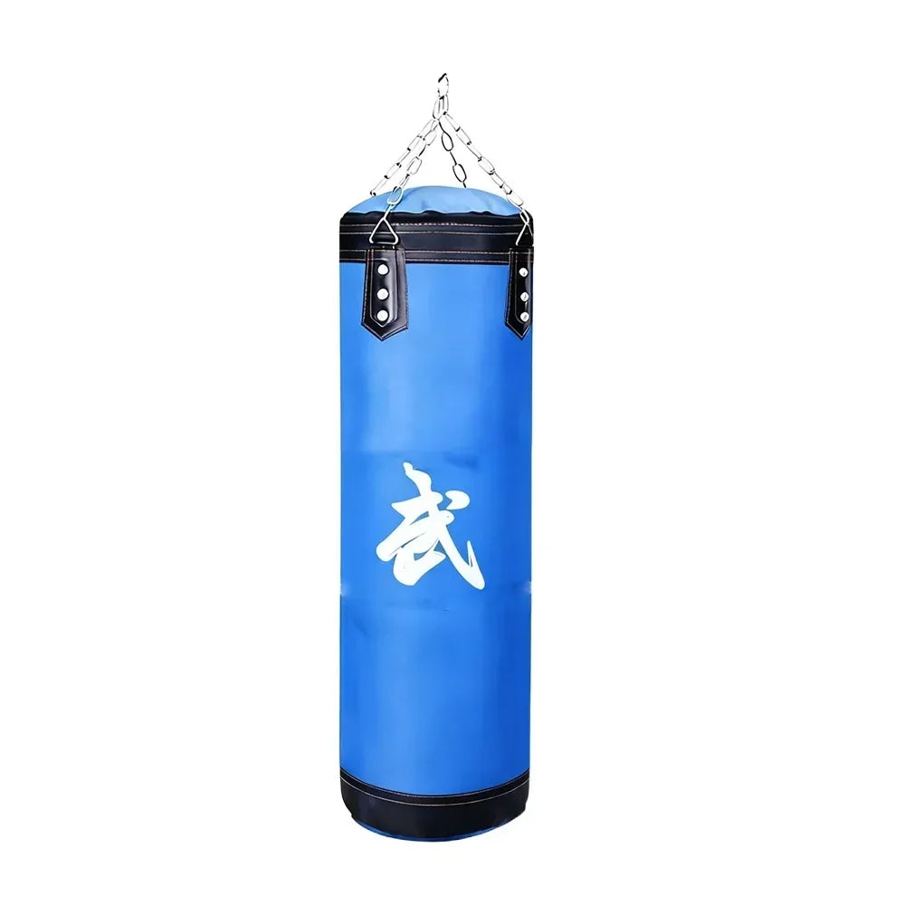 Taekwondo Training Props Hollow Oxford Boxing Bag 60/80cm Training Boxing Punching Bag Exercise Pressure Boxing Bag Indoor Vue Blue-60cm