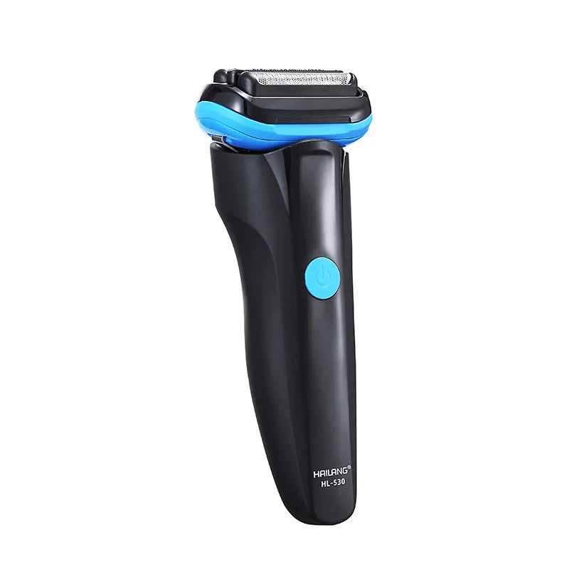Reciprocating Electric Shaver Fully Waterproof and Quick-charging Portable Facial Grooming Trimmer Wet and Dry Shaver USB-C Port Vue