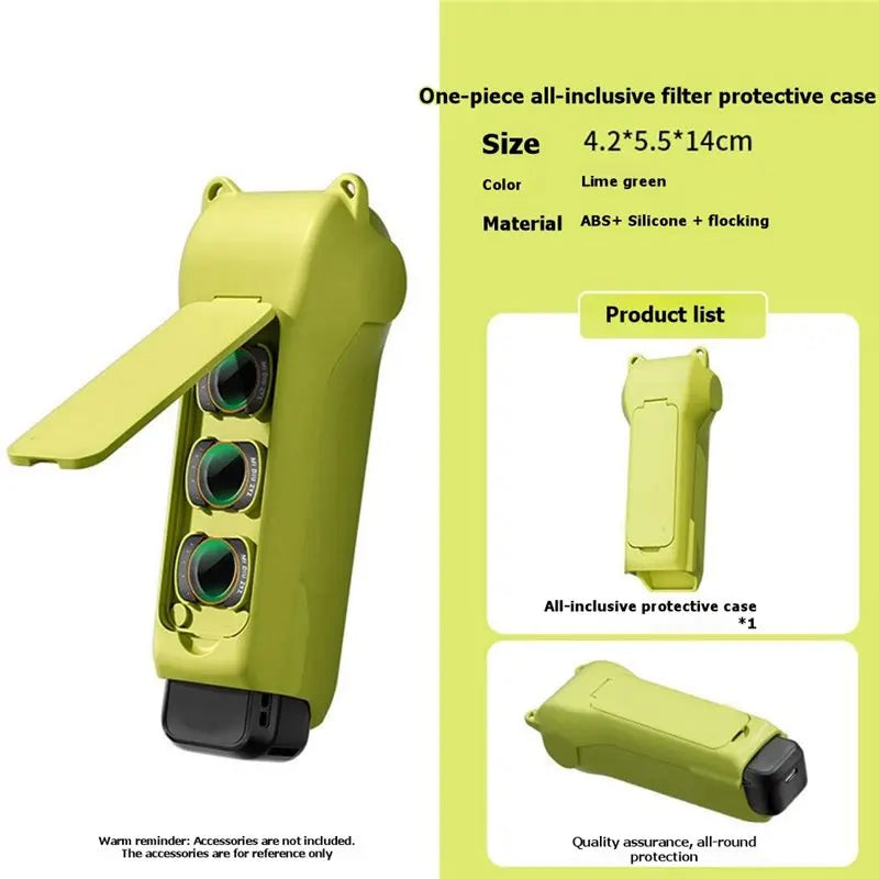 Hot-For DJI For Pocket 4 For Pocket 3 Protective Case Camera Body Protection Filter Cover Lens Cap Travel Storage Bag Vue