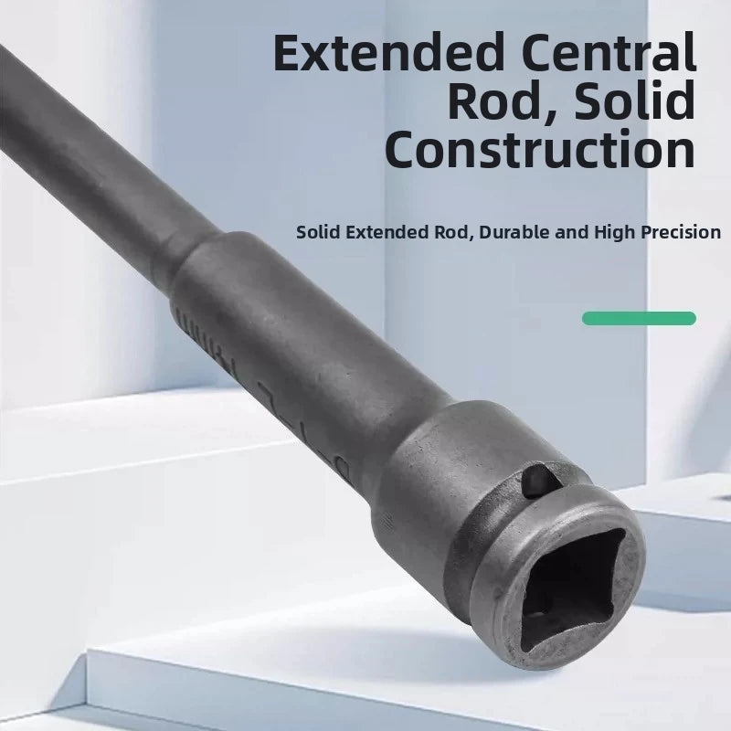 Extended Thin Wall Socket 8–19mm | 1/2" Drive CR-V Long Socket Socket Adapter Set Vue